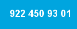 922 450 93 01